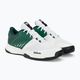 Men's tennis shoes Wilson Kaos Devo 2.0 white/evergreen 4