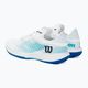 Men's tennis shoes Wilson Kaos Swift 1.5 Clay white/blue atoll/lapis blue 3