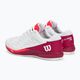 Wilson Rush Pro Ace JR children's tennis shoes white/beet red/diva pink 3