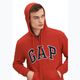 Men's GAP XLS FT Arch FZ HD lasalle red sweatshirt 4