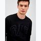 Men's GAP Logo Crewneck sweatshirt black 4