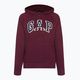 Women's GAP V-Gap Heritage FZ HD sweatshirt ruby wine 2