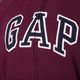 Women's GAP V-Gap Heritage FZ HD sweatshirt ruby wine 4