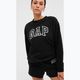 Women's GAP V-Gap Heritage Crew sweatshirt true black 3