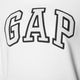Women's GAP V-Gap Heritage PO HD optic white sweatshirt 5