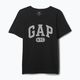 Women's GAP Logo Slub Tee black 5