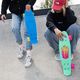 Mechanics children's skateboard blue PW 506 9