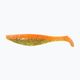 Relax Hoof 5 Laminated rubber lure 3 pcs orange chartreuse-silver glitter BLS5-L