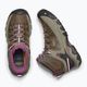 Women's trekking shoes KEEN Targhee III Mid grey 1023040 12