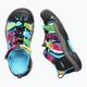KEEN Newport H2 rainbow tie dye children's trekking sandals 10