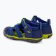 KEEN Seacamp II CNX blue depths/chartreuse children's sandals 3