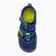 KEEN Seacamp II CNX blue depths/chartreuse children's sandals 6