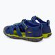KEEN Seacamp II CNX blue depths/chartreuse junior sandals 3