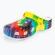 Crocs Classic Tie Dye Graphic multicolour flip-flops 8