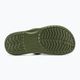 Crocs Crocband Flip army green/white flip flops 5