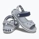 Crocs Crockband Kids Sandal light grey/navy 10