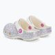 Crocs Classic Glitter Clog T bianco sporco children's flip-flops 4