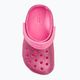 Crocs Classic Glitter Clog T pink lemonade children's flip-flops 7