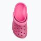 Crocs Classic Glitter Clog pink lemonade children's flip-flops 7