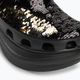 Crocs Classic Bae Sequin black/multi women's flip-flops 11