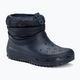 Women's Crocs Classic Neo Puff Shorty snow boots navy
