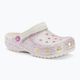 Crocs Classic Glitter Clog children's flip-flops bianco sporco