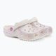 Crocs Classic Glitter Clog children's flip-flops bianco sporco 5