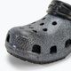 Crocs Classic Glitter Clog black children's flip-flops 8