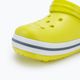 Children's Crocs Crocband Clog citrus/grey flip-flops 8