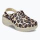 Women's Crocs Classic Platform Animal Remix flip-flops bone/leopard 9