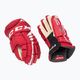 CCM JetSpeed FT4 Pro SR red/white hockey gloves