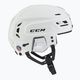 CCM Tacks 210 white hockey helmet 3
