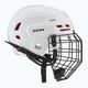 CCM Tacks 70 Combo white hockey helmet 3