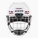 CCM Tacks 70 Combo junior hockey helmet white 4109872 10