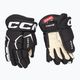 CCM Tacks AS-550 YTH black/white children's hockey gloves 2