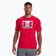 Men's Under Armour Boxed Sportstyle t-shirt red/steel