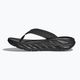 Men's HOKA ORA Recovery Flip Flops black/dark gull gray 3