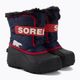 Sorel Snow Commander children's trekking boots nocturnal/sail red 4