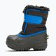 Sorel Snow Commander black/super blue children's snow boots 8
