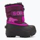Sorel Snow Commander children's snow boots purple dahlia/groovy pink 2