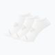 New Balance Flat Knit No Show socks 3 pairs white