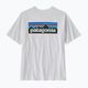 Men's Patagonia P-6 Logo Responsibili-Tee trekking t-shirt white 4