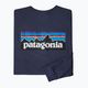 Men's Patagonia P-6 Logo Responsibili classic navy trekking longsleeve 6