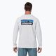 Men's Patagonia P-6 Logo Responsibili Longsleeve white 2