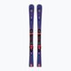 Women's downhill skis Salomon S/Force Fever + M11 GW navy blue L41135500/L4113230010