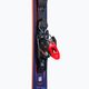Women's downhill skis Salomon S/Force Fever + M11 GW navy blue L41135500/L4113230010 7