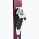 Children's downhill skis Salomon Lux Jr S + C5 bordeau/pink 4