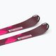 Children's downhill skis Salomon Lux Jr M + L6 bordeau/pink 7