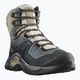 Women's trekking boots Salomon Quest Element GTX black-blue L41457400 9