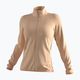 Women's Salomon Outrack Full Zip Mid fleece sweatshirt apricot ice LC1710300 5